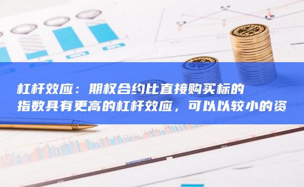 期權合約比直接購買標的指數具有更高的杠桿效應
