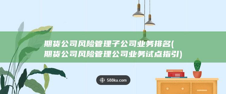 期貨公司風險管理公司業(yè)務試點指引